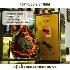 Kệ Cognac Meukow VS - 3000ml - 40% - Pháp