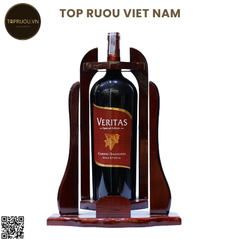 Kệ Gỗ Đứng Vang Đỏ Veritas Cabernet Sauvignon - 1500ml - 13% - Chile