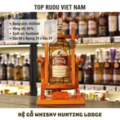 Kệ Gỗ Whisky Hunting Lodge - 4500ml - 40% - Scotland