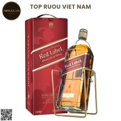 Kệ Rượu Whisky Johnnie Walker Red Label - 3000ml - 40% - Scotland