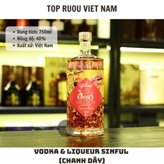 Vodka & Liqueur Cheers Sinful - 750ml - 40% - Việt Nam