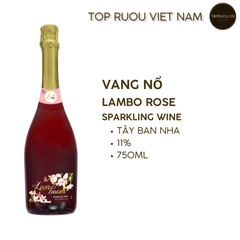 Vang Nổ Lamboom Rose Sparkling Wine  750ml - 11% - Tây Ban Nha