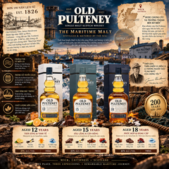 Whisky Old Pulteney 18 Year Old Single Malt - 700ml - 46% - Scotland