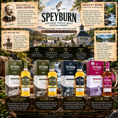 Whisky Speyburn 18 Year Old Single Malt - 700ml - 46% - Scotland