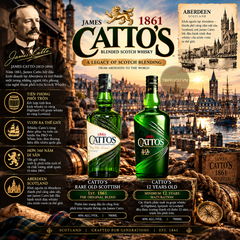 Whisky Catto's 1861 Rare Old Scottish - 700ml - 40% - Scotland