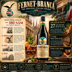 Liqueur Fernet-Branca Bitters - 700ml - 39% - Ý