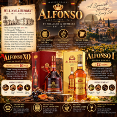 Brandy XO Alfonso - 700ml - 40% - Tây Ban Nha