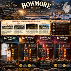 Whisky Bowmore 12 The Original Islay Single Malt - 700ml - 40% - Scotland