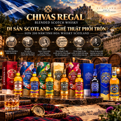 Whisky Chivas Regal 13 Đỏ - 700ml - 40% - Scotland