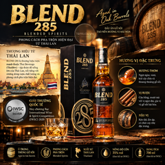 Whisky Blend 285 Signature - 345ml - 35% - Thái Lan