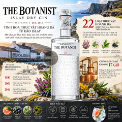 Gin The Botanist Islay Dry - 700ml - 46% - Scotland