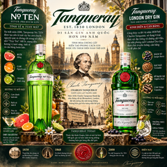 Gin Tanqueray No Ten - 1000ml - 47.3% - Anh
