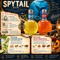 Rum Spytail Ginger - 700ml - 40% - Pháp