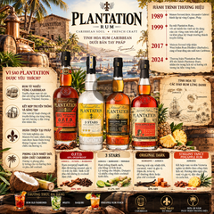 Rum Plantation Pineaple Artisanal Infusion - 700ml - 40% - Barbados