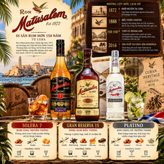 Rum Matusalem Gran Reserva 15 - 700ml - 40% - Dominica