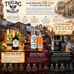 Whisky Teeling Brabazon 02 Single Malt - 700ml - 46% - Ireland