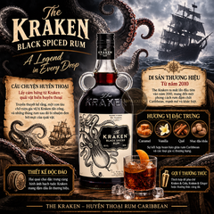 Rum The Kraken Black Spiced - 700ml - 40% - Trinidad & Tobago