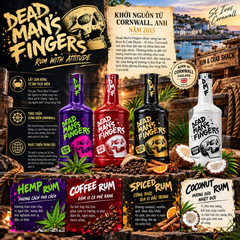 Rum Dead Man's Fingers Herbal - 700ml - 40% - Scotland