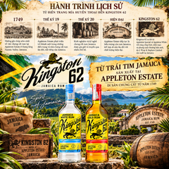 Rum Kingston 62 Gold - 700ml - 40% - Jamaica