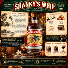 Liqueur Shanky's Whip The Original Black - 700ml - 33% - Ireland