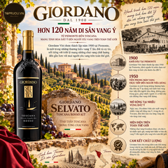 Rượu Vang Đỏ Selvato Toscana - Ý - 13% - 750ml