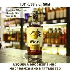 Liqueur Brookie's Mac Macadamia and Wattleseed - 700ml - 23% - Úc