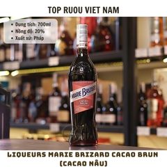 Liqueurs Marie Brizard Brown Cocoa/Cacao Brun (Cacao nâu) - 700ml - 20% - Pháp