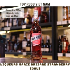 Liqueurs Marie Brizard Strawberry/Fraise (Dâu) - 700ml - 18% - Pháp