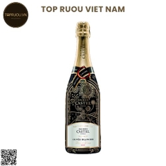 Vang Nổ Maison Castel Cuvee Blanche Blanc De Blancs Sparkling Brut (Limited Edition) - Pháp - Chardonnay - 12% - 750ml