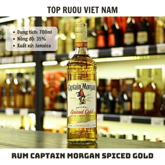 Rum Captain Morgan Spiced Gold -  700ml - 35% - Jamaica