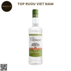 Rum Clement Rhum Blanc Agricole - 700ml - 40% - Pháp