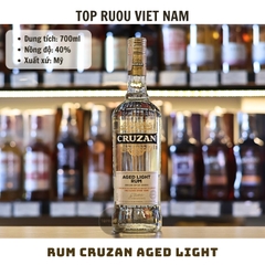 Rum Cruzan Aged Light Rum - 700ml - 40% - Mỹ