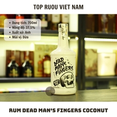 Rum Dead Man's Fingers  Coconut - 700ml - 37,5% - Scotland
