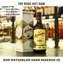 Rum Matusalem Gran Reserva 15 - 700ml - 40% - Dominica
