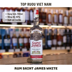 Rum Saint James White - 700ml - 40% - Caribe