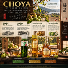 Rượu Mơ Choya Single Year - 700ml - 15% - Nhật Bản