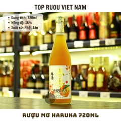 Rượu Mơ Haruka 720ml - 18% - Nhật Bản