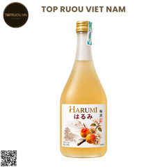 Rượu Mơ Harumi 500ml - 15% - Việt Nam