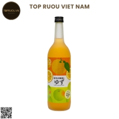 Rượu Mơ Nakano Yuzu Umeshu (Chanh) 720ml - 12% - Nhật Bản