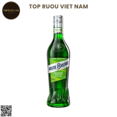 LIQUEURS MARIE BRIZARD Green Mint/ Menthe Verte - Pháp - 20% - 700ml