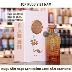 Rượu Sâm Ngọc Linh Đỉnh Linh Sâm Diamond - 500ml - 27,3% - Việt Nam