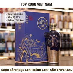 Rượu Sâm Ngọc Linh Đỉnh Linh Sâm Imperial - 650ml - 22% - Việt Nam