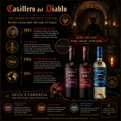 Vang Đỏ Concha Y Toro, Casillero del Diablo "Devil's Carnaval Fabulous" - Chile - Blended - 13,5% - 750ml