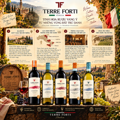Vang Đỏ Terre Forti Sangiovese RubiCone - Ý - Sangiovese - 12,5% - 750ml