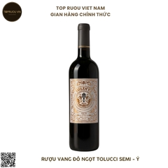 Rượu Vang Đỏ Tolucci Semi - Ý - Blended - 10.5% - 750ml