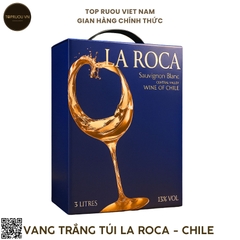 Rượu Vang Trắng Túi La Roca - Chile - Sauvignon Blanc - 13% - 3000ml