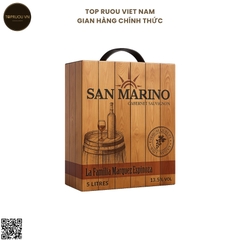 Rượu Vang Đỏ Túi San Marino - Chile - Cabernet Sauvignon - 13.5% - 3000ml