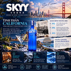 Vodka Skyy - 700ml - 40% - Mỹ