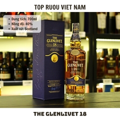 Whisky The Glenlivet 18 Single Malt - 700ml - 40% - Scotland