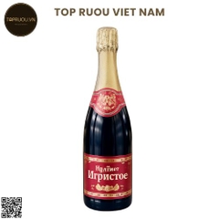 Vang Nổ Sâm Banh Nga Đỏ Красное Игристое ( 9 đồng tiền) 750ml - 12% - Nga